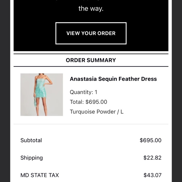 Retrofete Anastasia Sequin dress - Picture 3 of 3